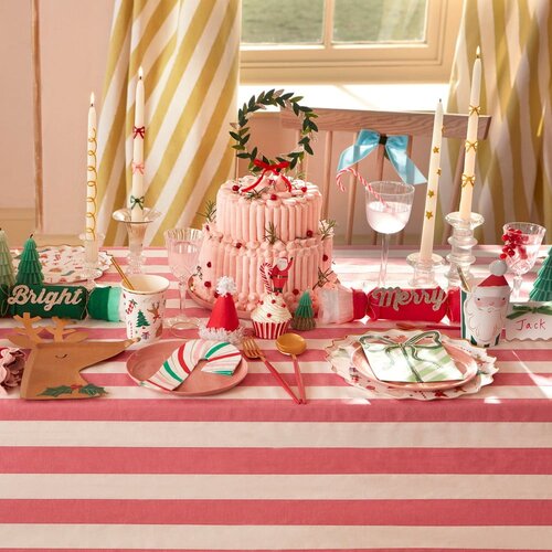 Meri Meri Papirnati kozarčki za enkratno uporabo v kompletu 8 ks Jolly Christmas &amp;ndash; Slike