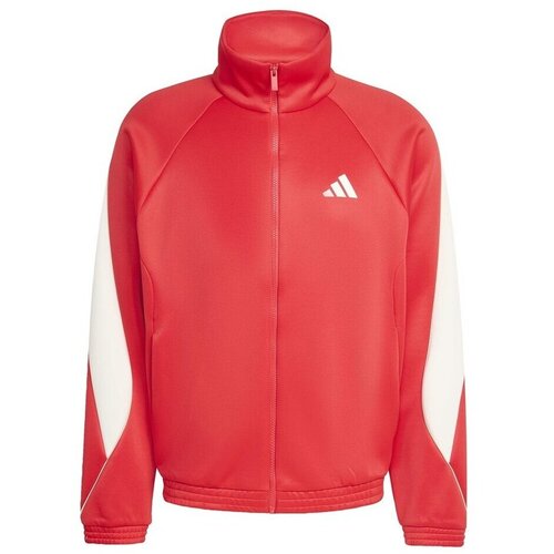Adidas Sportski gornji dio trenirke 'Stadium' krvavo crvena / bijela Cijene