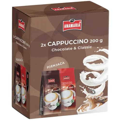 Anamaria cappuccino 2 x 200 g + pjenjača Cijene