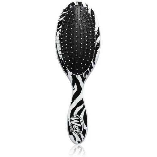 Wet Brush Original Detangler Safari krtača za lase za lepe lase in kožo Zebra 1 kos Slike
