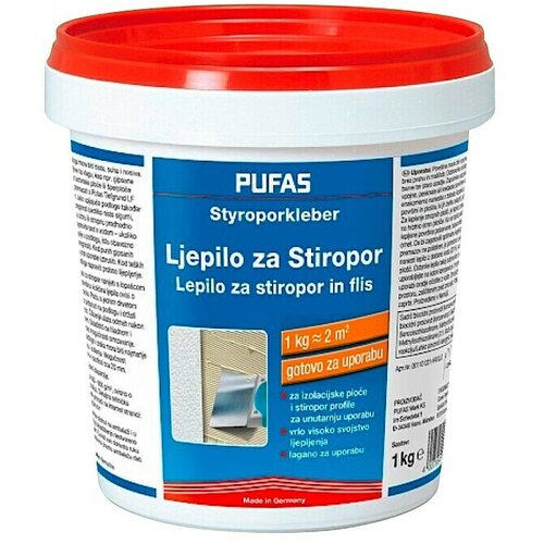 Pufas Lepilo za polistiren (1.000 g) Cene