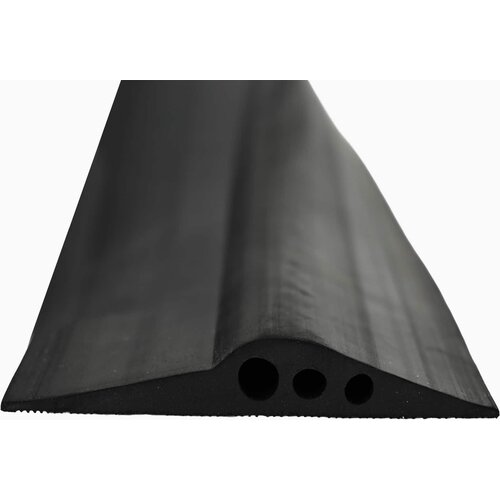  Brtva za garažni pod Crna 112 x 20 mm 2 m EPDM guma Slike