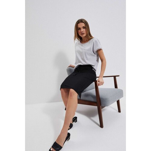 Marisse Sweatshirt Skirt Z-Sc-3617 Black Slike