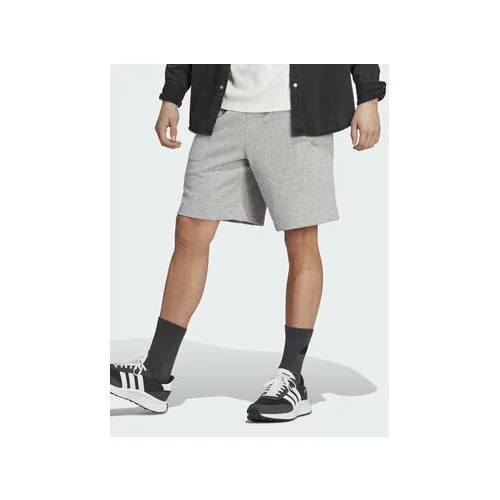 Adidas Športne kratke hlače ALL SZN French Terry Shorts IC9816 Siva Regular Fit