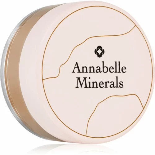 Annabelle Minerals Radiant Mineral Foundation mineralni puder v prahu za osvetlitev kože odtenek Golden Medium 4 g