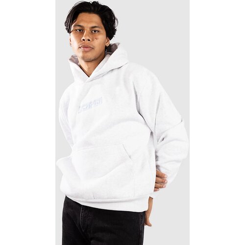 ICHPIG Strike Cordless Pulover s kapuco white marle / sky Cene