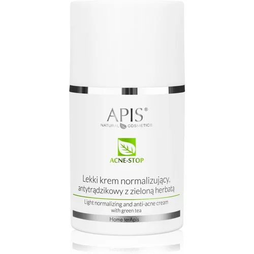 Apis Natural Cosmetics Acne-Stop Home TerApis lahka krema proti aknam, ki regulira tvorbo kožnega sebuma 50 ml