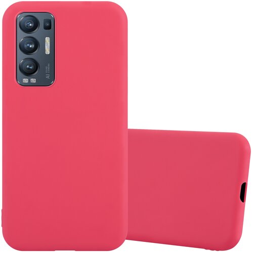  case, združljiv z oppo v candy red - zaščitni pokrov iz fleksibilnega silikona tpu, (20591117) Cene