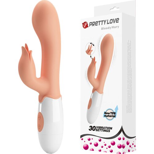 PRETTY LOVE FLIRTATION PRETTY LOVE - BLOODY MARY VIBRATOR WITH STIMULATOR Cene