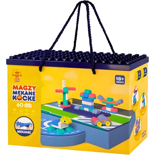 Magzy mekane konstruktor kocke 60kom Cene
