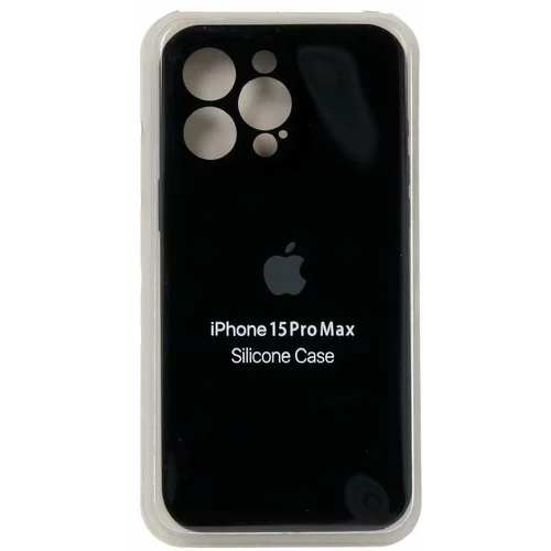  ORG Full Side Silicone Cover za iPhone 15 PRO Max crna
