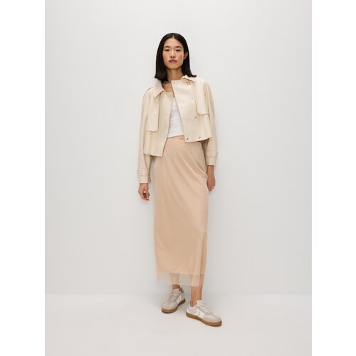Reserved - LADIES` SKIRT - bež Slike