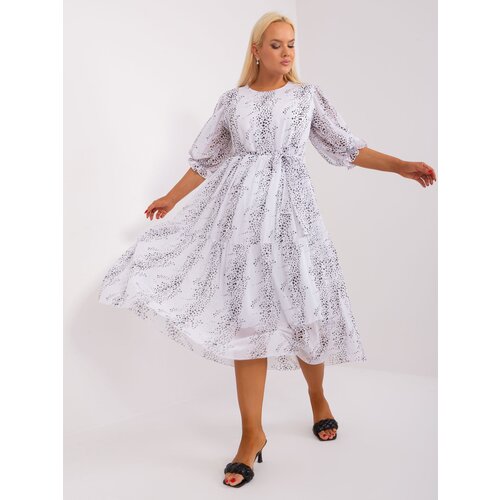 LAKERTA Dress-LK-SK-509344.37-white-black Cene