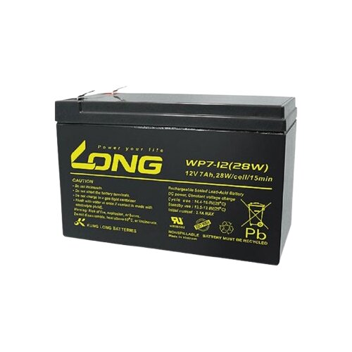 Kung Long Olovno hermetički akumulator WP7-12 (28W), F2, 12V, 7Ah Slike
