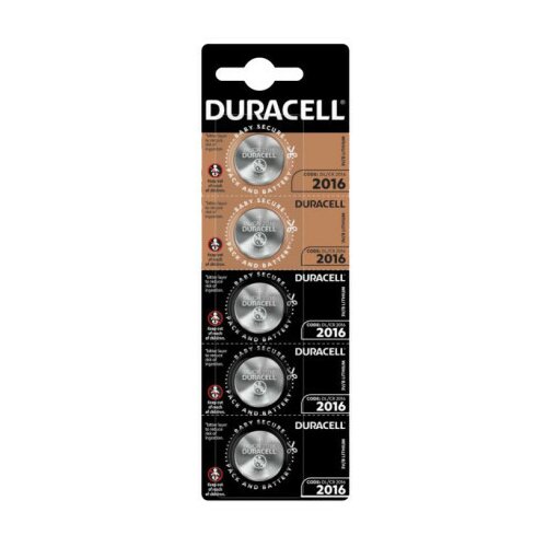 Duracell dugmaste baterije CR2016 ( DUR-CR2016/BP5 ) Slike