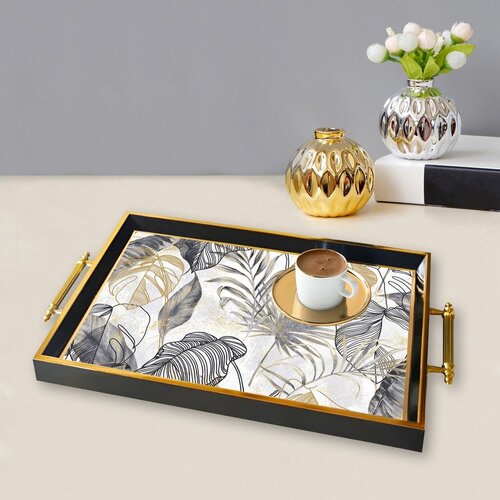 Aberto Design Poslužavnik TPA9812 50 x 29 x 3.5 cm, Šareni Cene