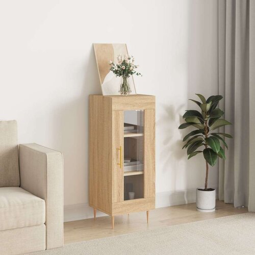  Komoda boja hrasta sonome 34 5x34x90 cm od konstruiranog drva Cijene