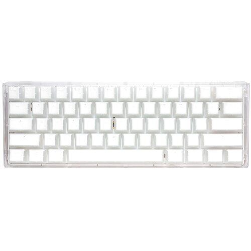 Ducky one 3 aura white mini kailh jel us keyboard gaming usb qwerty us international Slike