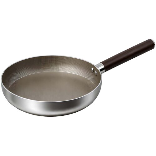 Cheffinger Neprijemljiva indukcijska ponev 20 cm z ročajem z učinkom lesa, Srebrna, (5000276461) Cene