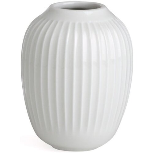 Kähler Design Bele keramična vaza Hammershoi, višina 10 cm Cene