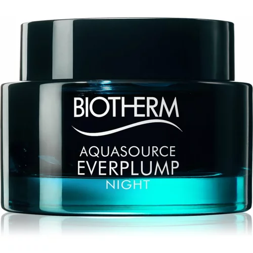 Biotherm Aquasource Everplump Night nočna maska za obraz za regeneracijo in obnovo kože obraza 75 ml