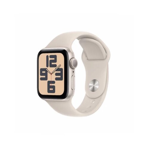 Apple watch se gps 40mm starlight with starlight sport band - m/l Cene