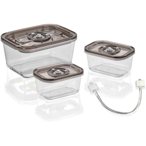 Caso VacuBoxx Eco-Set 3 deli posode Steklene 1 kos 1,5 l, 2 kosa 0,5 l 1177 Cene