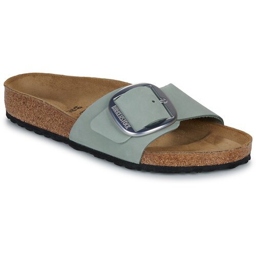 Birkenstock Natikači Madrid Big Buckle LENB Pure Sage Zelena Slike