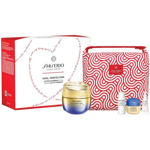 Shiseido Vital Perfection Uplifting and Firming Advanced Cream darilni set Slike