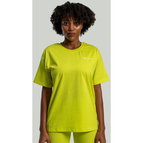 STRIX ženska oversized majica Lunar Chartreuse Cene