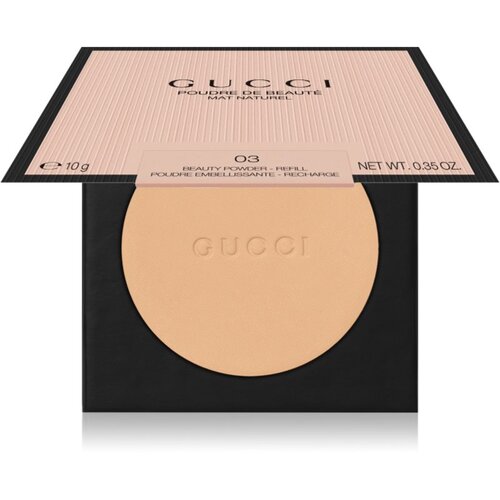 Gucci Beauty Poudre De Beauté Matte Powder matirajoči puder nadomestno polnilo odtenek 03 10 g Cene