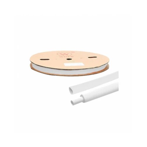 Woer Heat Co., ltd Termoskupljajući bužir 6mm beli 100m DRS6-3/WH-100 Slike