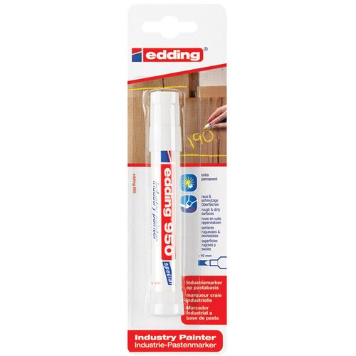 Marker INDUSTRIJSKI PAINTER PERMANENTNI 10MM EDDING 950/1 BIJELI BLISTER Cene