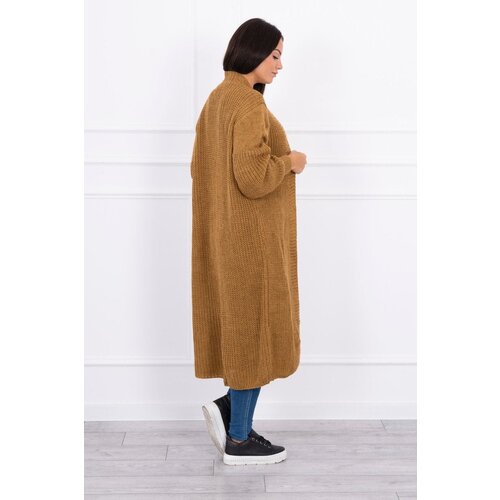 Kesi Long cardigan camel sweater Slike