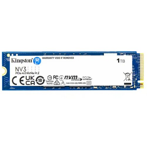 Kingston SSD NVME 1TB SNV3/1000G 6000/5000MBS Slike