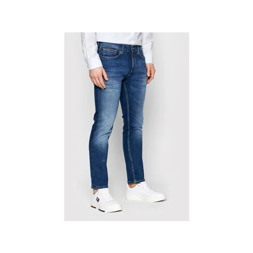 Tommy Jeans Jeans hlače Scanton DM0DM09549 Modra Slim Fit