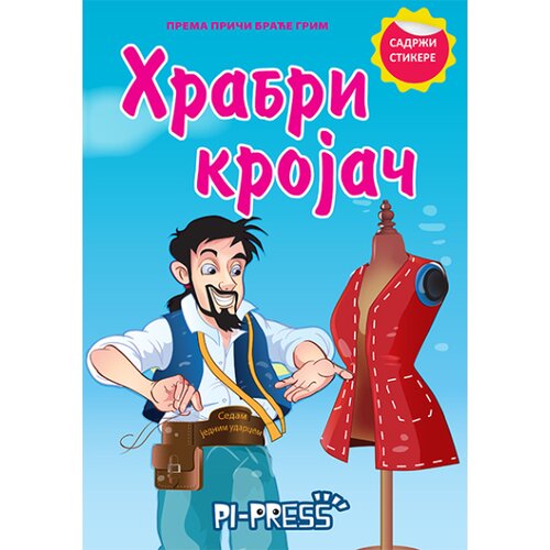  Hrabri krojač - sa stikerima Cene