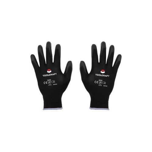 Toolcraft TO-5621646 poliamid, poliuretan rukavice za rad Veličina (Rukavice): 9 EN 388 cat ii 1 Par Slike