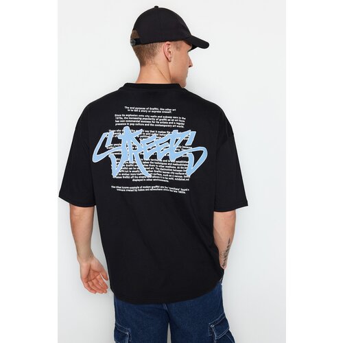 Trendyol T-Shirt - Black - Oversize Slike