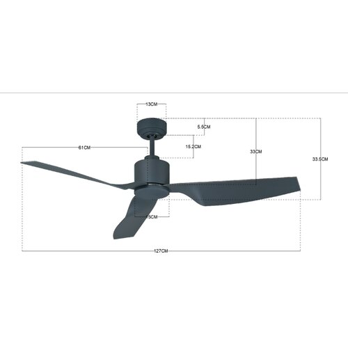  Lucci Air 210527 - Plafonski ventilator AIRFUSION CLIMATE II crni + daljinski upravljač Slike