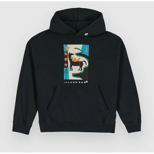 Volcom Watanite Po Kids Pulover s kapuco black Cene