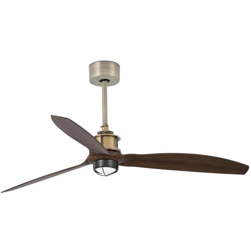 Faro 33398WT1N-LED prigu&scaron;iva vent. JUST FAN M 16W/230V prečnik 128 cm braon/mesing WT + DO Cene
