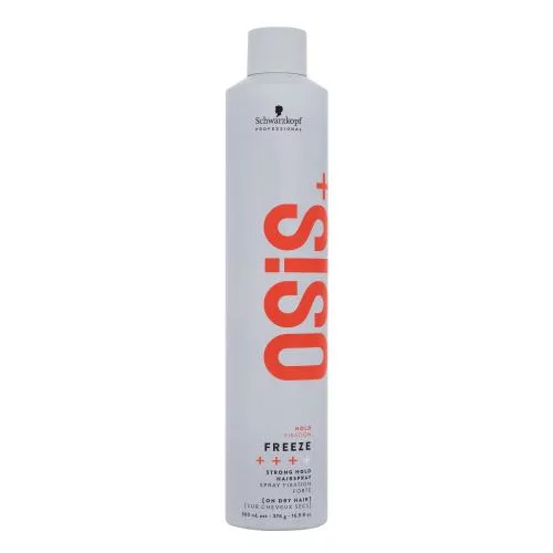 Schwarzkopf Professional Osis+ Freeze Strong Hold Hairspray lak za kosu jaka fiksacija 500 ml za ženske