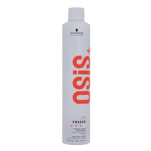 Schwarzkopf Professional Osis+ Freeze Strong Hold Hairspray lak za kosu jaka fiksacija 500 ml za ženske Slike