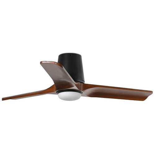 Faro 33837-1TW-LED prigu&scaron;iva ventilator HEYWOOD TUB S 10W/230V borovica/crna preč. 90 cm + daljinski upravljač Cene