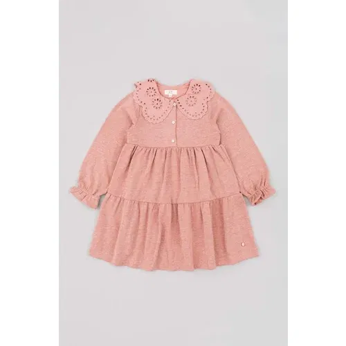 Zippy Otroška obleka roza barva