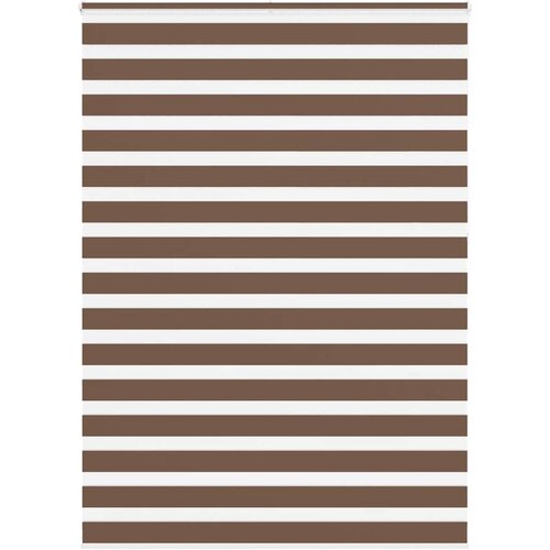 Zebra zavjesa Smeđa 155x230 cm &Scaron;irina tkanine 150,9 cm Poliester Cijene