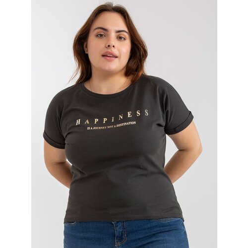 RELEVANCE T-shirt-RV-TS-7776.02P-dark khaki Cene