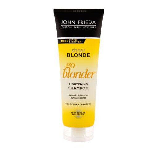 John Frieda Sheer Blonde Go Blonder &amp;scaron;ampon za posvjetljavanje svjetle kose za ženske Slike