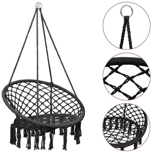  Ljuljačka 80 cm antracit Slike